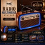 SAMI Radio Sami Vintage de 3 bandas en madera