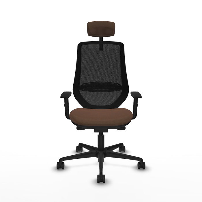 PIQUERAS Y CRESPO Silla de oficina Mardos con mecanismo Sincro/Traslack Marrón y Negro PIQUERAS Y CRESPO Silla de oficina Mardos con mecanismo Sincro/Traslack Marrón y Negro
