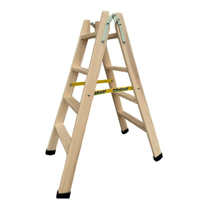 Plabell Escalera de madera 4 peldaños 114cm Bld-4 Plabell Escalera de madera 4 peldaños 114cm Bld-4