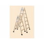 Plabell Escalera de madera 4 peldaños 114cm Bld-4