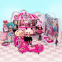Famosa Cafeteria Hello Kitty con Accesorios