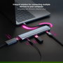 Nano Cable Docking Station USB-C 8 en 1 10.16.4608 | 2xUSB 3.0, 3xUSB-C, HDMI 4K 60Hz, Audio Jack, Gris
