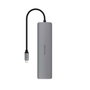 Nanocable Hub USB-C 8 en 1 con HDMI 4K, PD 100W y Jack 3,5 mm - Gris