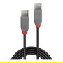 LINDY Cable USB 2.0 Tipo A a A Anthra Line 3 metros, 3m, 35015