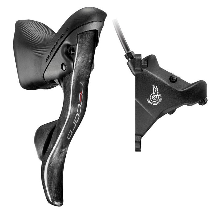 Campagnolo Record EP Maneta Freno/Cambio Izquierda Hidráulico 2V 160mm Pinza Del. Flat Mount Negro Campagnolo Record EP Maneta Freno/Cambio Izquierda Hidráulico 2V 160mm Pinza Del. Flat Mount Negro