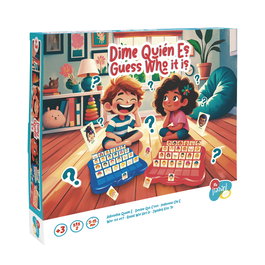 Tachan Juego Descubre Quien Es 3395 para 2 Jugadores Adivina Personajes +3 Años