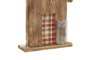 DKD Home Decor Casa Navidad Alpina LED MDF Natural 6 x 60 x 17.5 cm