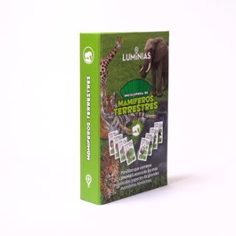 LUMINIAS Enciclopedia de Mamíferos Terrestres (Estuche con 32 cartas)