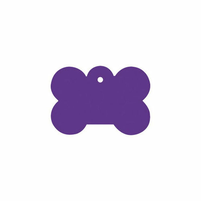 Placa identificativa para collar Imarc Bone Lila