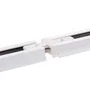 Conector Recto Carril Monofásico Blanco HO-PL218000R