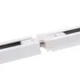 Conector Recto Carril Monofásico Blanco HO-PL218000R