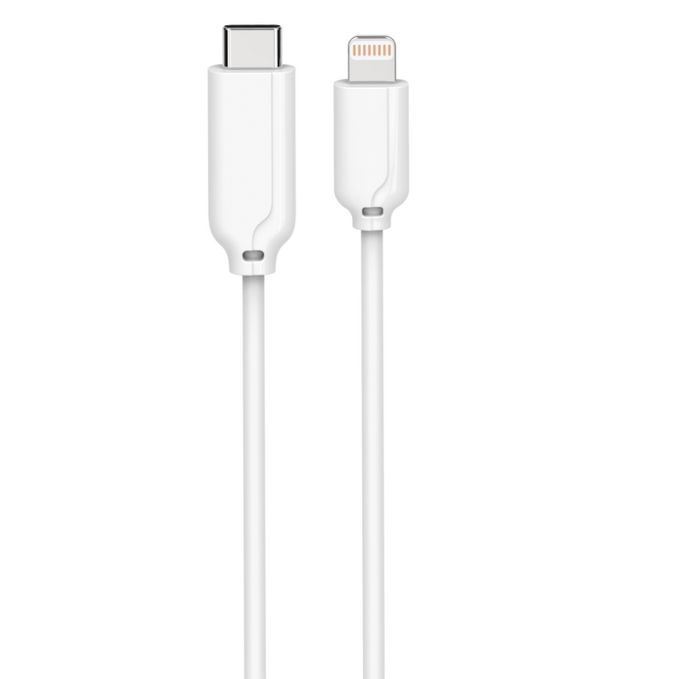 MicroConnect Cable USB-C a Lightning MFI 2,0m Blanco MicroConnect Cable USB-C a Lightning MFI 2,0m Blanco