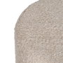 Puf Beige Tejido-Metal Salón 41 X 41 X 44 cm