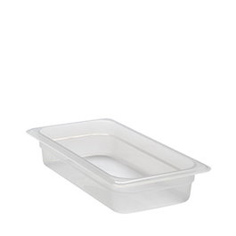 Cambro Cubeta de Polipropileno GN 1/3/065 para Almacenaje y Transporte, 325 mm x 176 mm x 65 mm