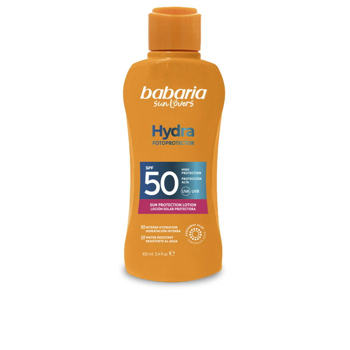 Babaria Sun Lovers Hydra Loción Solar Protectora SPF50+ 100 ml Babaria Sun Lovers Hydra Loción Solar Protectora SPF50+ 100 ml