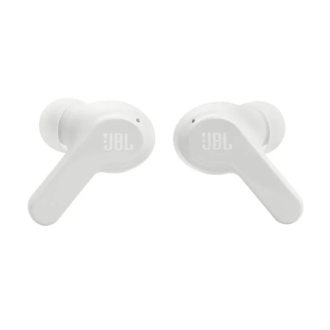 JBL Wave Beam Auriculares Intraurales True Wireless Stereo (TWS) Bluetooth 5.2 Blanco para Música, Deporte y Llamadas con Estuche de Carga
