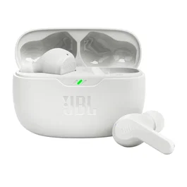 JBL Wave Beam Auriculares Intraurales True Wireless Stereo (TWS) Bluetooth 5.2 Blanco para Música, Deporte y Llamadas con Estuche de Carga