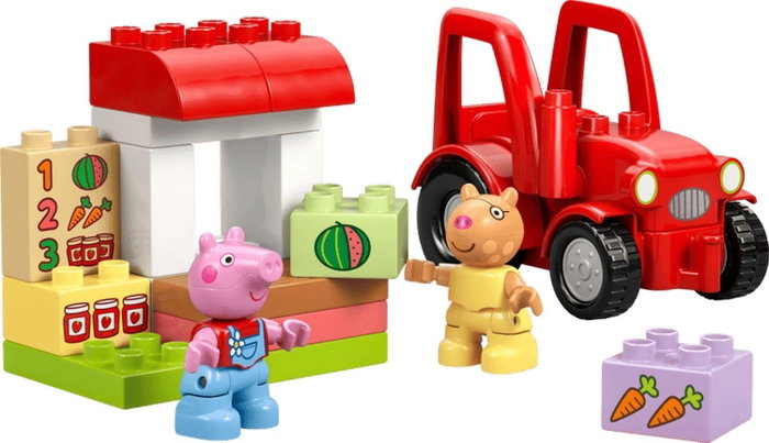 LEGO DUPLO Peppa Pig Tractor y Mercado 10468