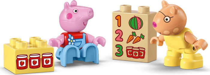 LEGO DUPLO Peppa Pig Tractor y Mercado 10468
