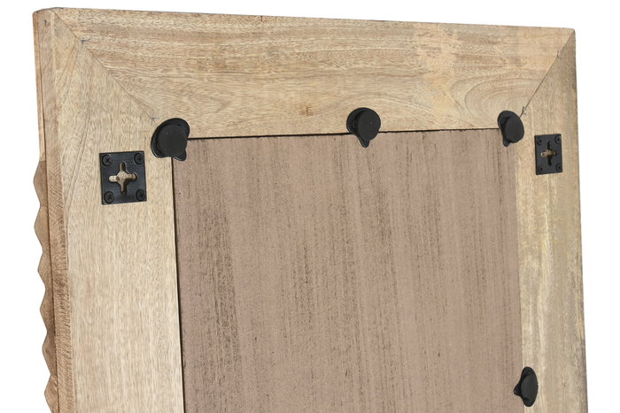 DKD Home Decor Espejo 4 x 172 x 60 cm Natural Mango Cristal