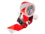 Q-connect Cinta de señalización no adhesiva rojo y blanco 300 m x 75 mm
