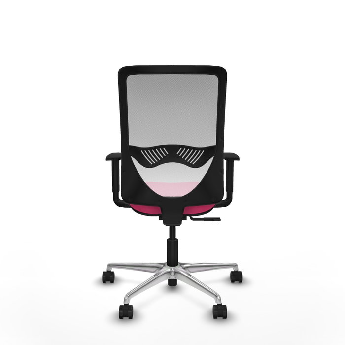 PIQUERAS Y CRESPO Silla de oficina Zulema Rosa y Blanco PIQUERAS Y CRESPO Silla de oficina Zulema Rosa y Blanco