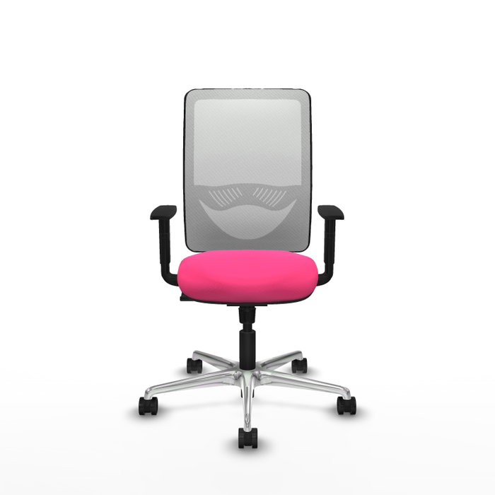 PIQUERAS Y CRESPO Silla de oficina Zulema Rosa y Blanco PIQUERAS Y CRESPO Silla de oficina Zulema Rosa y Blanco
