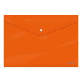 Dosier Sobre Dohe Pp Opaco Broche Fº Apaisado Naranja