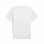 Camiseta de Manga Corta Hombre Puma Blanco 24 Meses