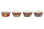 DKD Home Decor Cuencos de Porcelana Sicilia 2024 Limones Surtidos