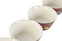 DKD Home Decor Cuencos de Porcelana Sicilia 2024 Limones Surtidos