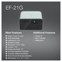 Epson Proyector EF-21G V11HB35340 Negro, Verde
