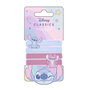 Cerdá Accesorios pelo coletero 4 piezas stitch 6.5 x 12.5 x 0.1 cm
