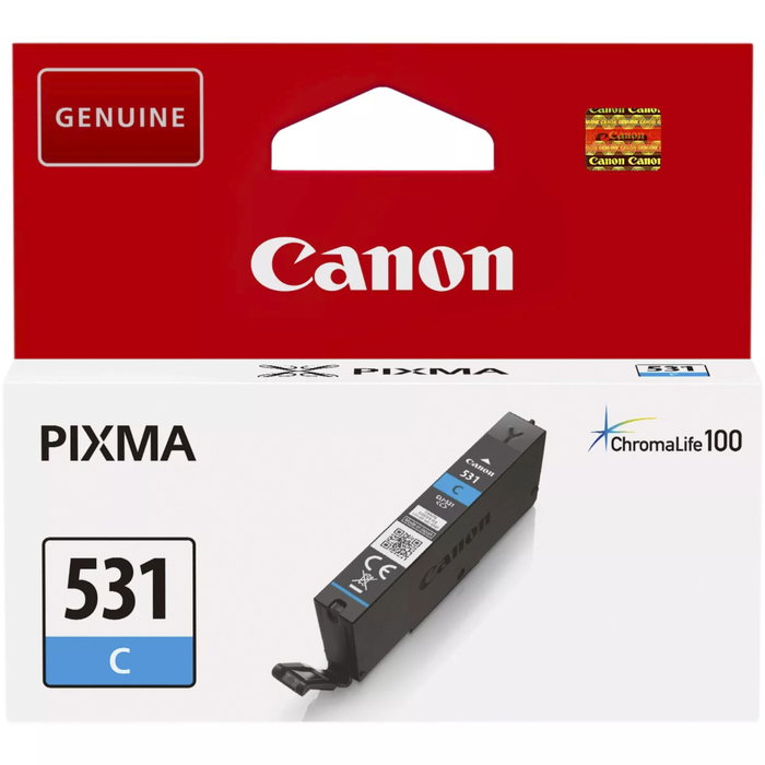Canon Cartucho de Tinta CLI-531C Cian Canon Cartucho de Tinta CLI-531C Cian