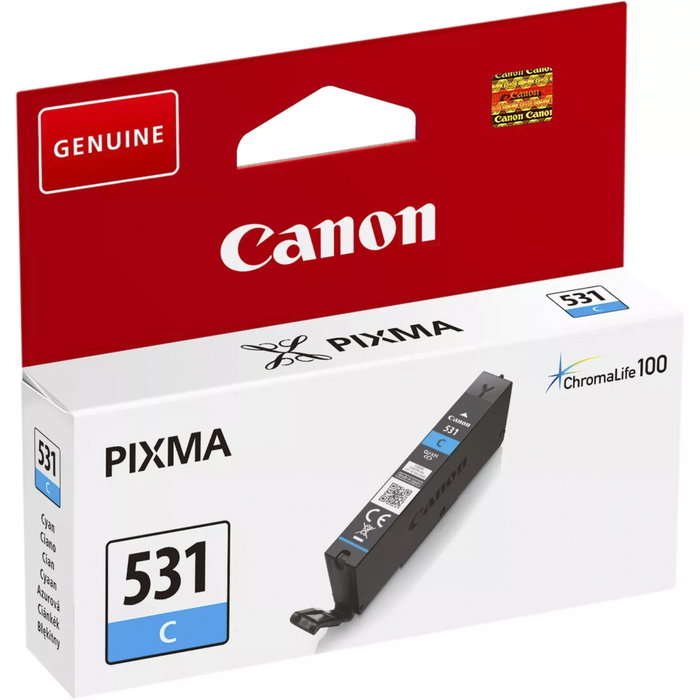 Canon Cartucho de Tinta CLI-531C Cian Canon Cartucho de Tinta CLI-531C Cian