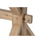 DKD Home Decor Mesa de Comedor Abeto y MDF Natural 200x100x80