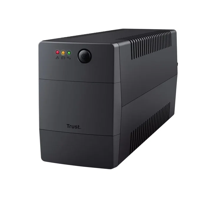 Trust Paxxon UPS (SAI) 800VA / 480W Offline, 2 Tomas Schuko, Protección AVR y Batería, Referencia 23503