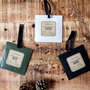 Home Deco Factory Bolsa Perfumada Ambre, Musc Blanc, Fleur de Coton - Decoración Hogar