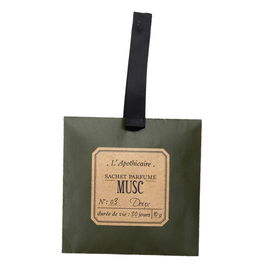 Home Deco Factory Bolsa Perfumada Ambre, Musc Blanc, Fleur de Coton - Decoración Hogar