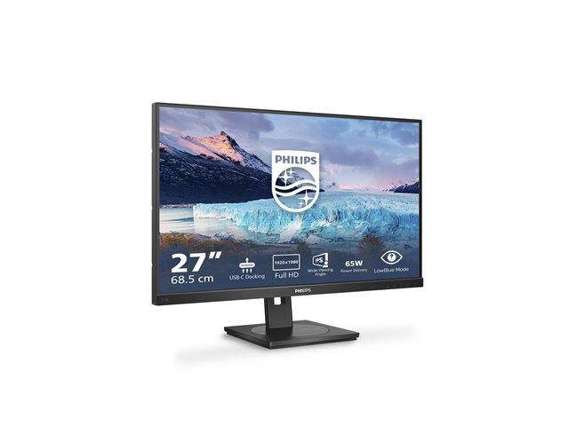 Philips S Line 273S1/00 Monitor IPS Full HD 27 pulgadas Negro Philips S Line 273S1/00 Monitor IPS Full HD 27 pulgadas Negro