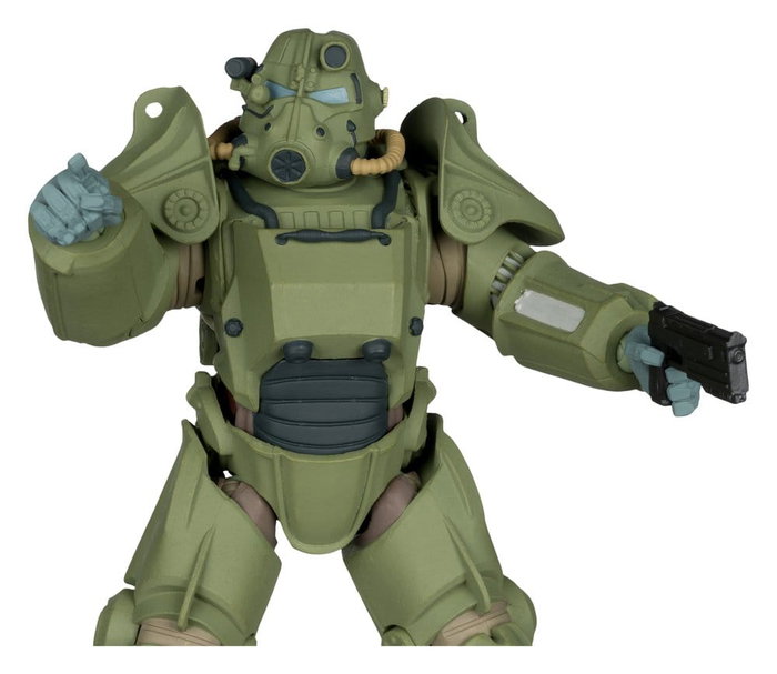 McFarlane Toys Fallout 76 Gaming Edition Figura T-45 Military Armor (Red Platinum Edition) 20 cm