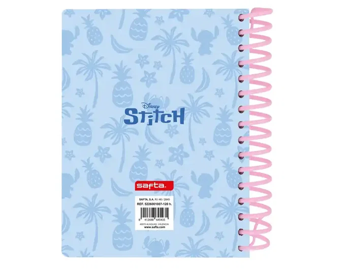 Safta Bloc de Notas Squishy Stitch, 179x19x135 mm, Coleccion Stitch, Estacioneria, Articulo de Regalo Safta Bloc de Notas Squishy Stitch, 179x19x135 mm, Coleccion Stitch, Estacioneria, Articulo de Regalo