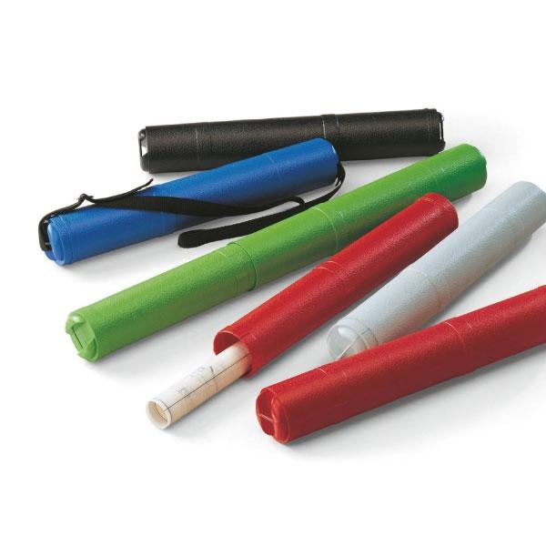 Faibo Tubo portaplanos extensible de plástico negro 40-75 cm Faibo Tubo portaplanos extensible de plástico negro 40-75 cm