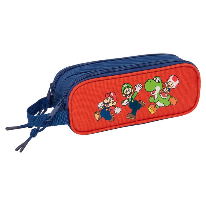 Safta Estuche portatodo doble Super Mario Mamma Mia Safta Estuche portatodo doble Super Mario Mamma Mia