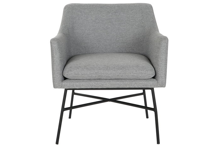 DKD Home Decor Silla Scandi Gris 60.5 x 78 x 59.5 cm