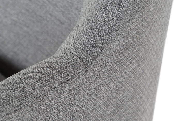 DKD Home Decor Silla Scandi Gris 60.5 x 78 x 59.5 cm