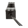 LogiLink Regleta de 10 pulgadas con 3 conexiones