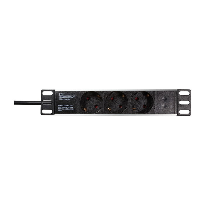 LOGILINK PDU3B01 Regleta de alimentación 3 tomas negro LOGILINK PDU3B01 Regleta de alimentación 3 tomas negro