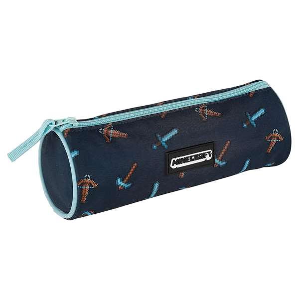 Toybags Portatodo Redondo Minecraft Pica Pica. 8 x 22 x 8 cm