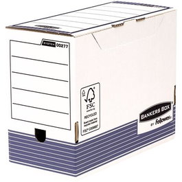 Fellowes Caja de Archivo Definitivo Fastfold A4 150 mm Azul